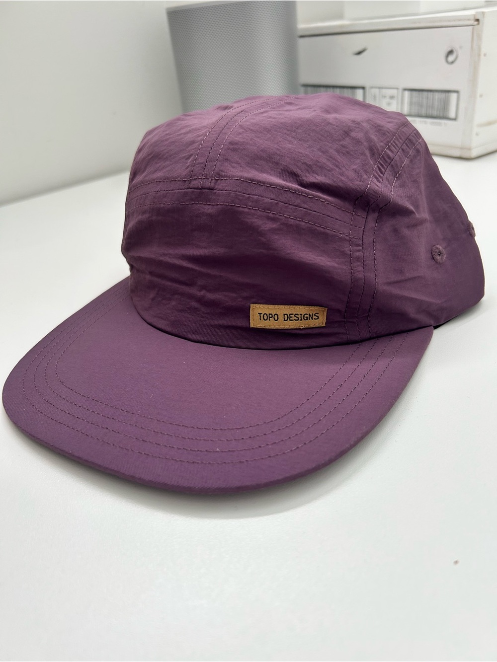 Topo Designs / Nylon camp hat / Purple Five-Panel Cap / new with tag